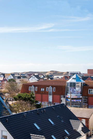 tiny appartement westerland  Sylt - ausblick vom balkon umgebung